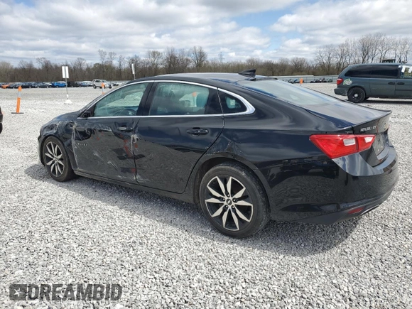 2016 Chevrolet Malibu LT with VIN 1G1ZF5SX7GF358404, listed as a Copart auction lot 52469155 with 111,001 mi miles and Salvage Title. Bid and sale history available at DreamBid. Image 2.