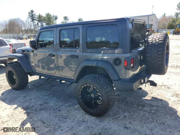 2018 Jeep Wrangler Unlimited Sport S with VIN 1C4HJXDG5JW212181, listed as a Copart auction lot 51504045 with 110,004 mi miles and Clean Title. Bid and sale history available at carsss.com. Image 2.