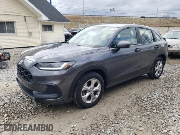 2024 Honda HR-V LX with VIN 3CZRZ2H37RM778842, listed as a Copart auction lot 49843105 with 9,732 mi miles and Salvage title. Bid and sale history available at DreamBid. Image 1.