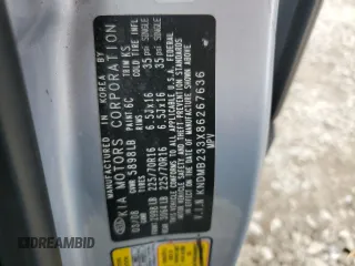 2008 Kia Sedona EX with VIN KNDMB233X86267636, listed as a Copart auction lot 55309025 with 265,379 mi miles and Salvage Title. Bid and sale history available at carsss.com. Image 14.