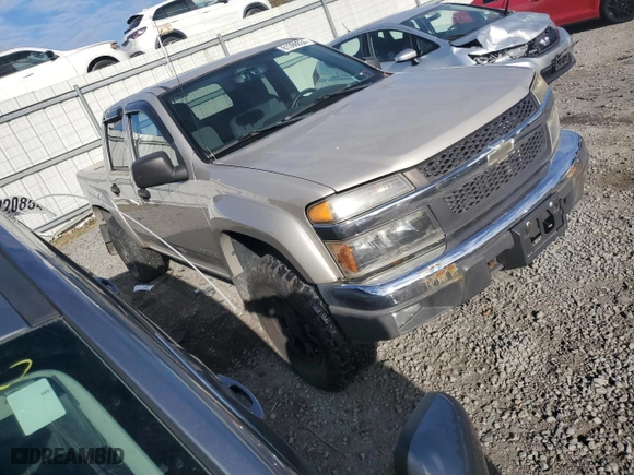 2005 Chevrolet Colorado 1SF LS Z71 with VIN 1GCDT136958142600, listed as a Copart auction lot 81398834 with 148,684 mi miles and Clean Title. Bid and sale history available at carsss.com. Image 4.