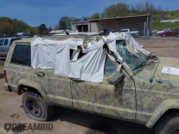 1996 Jeep Cherokee Sport with VIN 1J4FJ68S2TL154142, listed as a IAAI auction lot 42116515 with 197,095 mi miles and . Bid and sale history available at DreamBid. Image 6.
