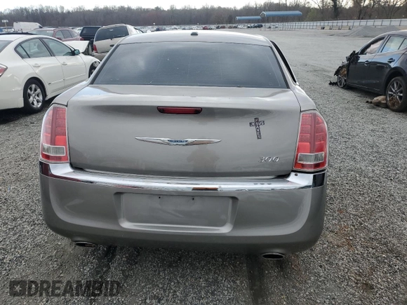 2014 Chrysler 300 with VIN 2C3CCAAG0EH203709, listed as a Copart auction lot 50055075 with 161,043 mi miles and Salvage Title. Bid and sale history available at carsss.com. Image 6.