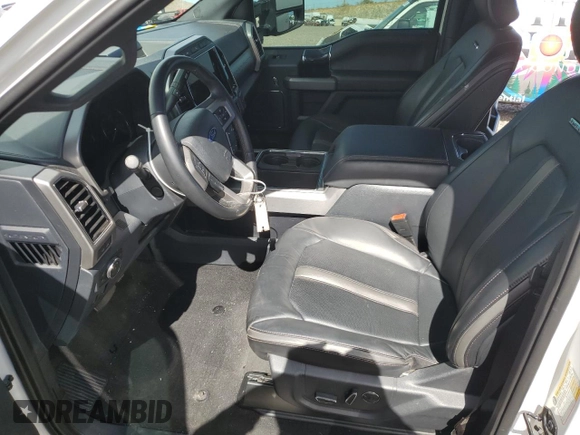 2022 Ford F-350 XL with VIN 1FT8W3BT1NEF83408, listed as a Copart auction lot 53902005 with 22,647 mi miles and Salvage Title. Bid and sale history available at DreamBid. Image 7.