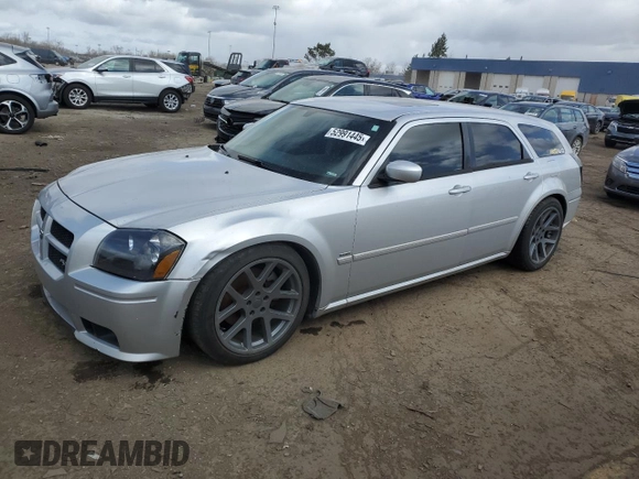 2005 Dodge Magnum RT z VIN 2D8GV582X5H585242, wystawiony jako Copart lot #52991445 z przebiegiem 170 968 mil mil oraz Czysty tytuł • Clean title. Historia ofert i sprzedaży dostępna na DreamBid. Obrazek 1.