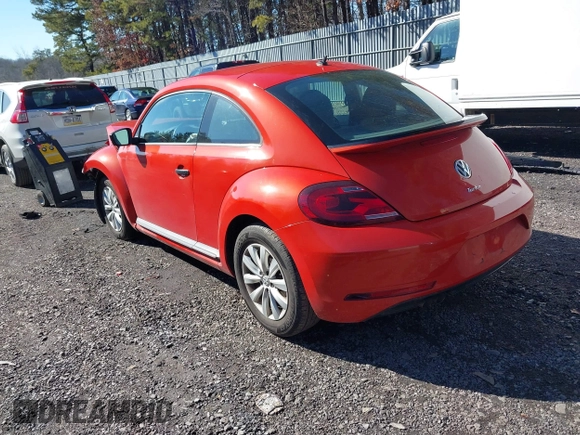 2017 Volkswagen Beetle 1.8T Fleet with VIN 3VWF17AT7HM618771, listed as a IAAI auction lot 41595088 with 67,943 mi miles. Bid and sale history available at carsss.com. Image 3.