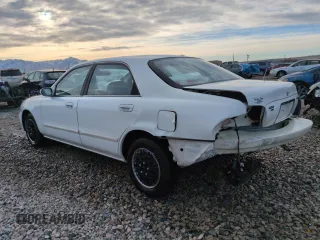 1999 Mazda 626 ES with VIN 1YVGF22C9X5887587, listed as a Copart auction lot 46346305 with 92,715 mi miles and Salvage Title. Bid and sale history available at carsss.com. Image 2.