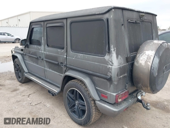 2017 Mercedes-Benz G-Class AMG G 63 with VIN WDCYC7DF9HX277129, listed as a IAAI auction lot 41631779 with 93,810 mi miles. Bid and sale history available at carsss.com. Image 3.