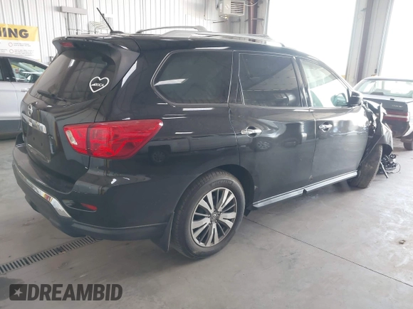 2018 Nissan Pathfinder SL with VIN 5N1DR2MN4JC646162, listed as a IAAI auction lot 40469653 with 190,216 mi miles and . Bid and sale history available at DreamBid. Image 4.
