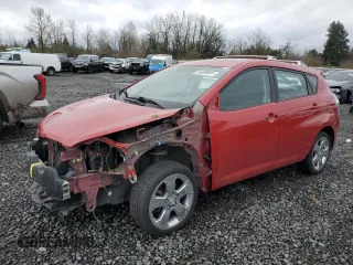 2009 Pontiac Vibe with VIN 5Y2SM67069Z406444, listed as a Copart auction lot 84369834 with 80,440 mi miles and Salvage Title. Bid and sale history available at carsss.com. Image 1.