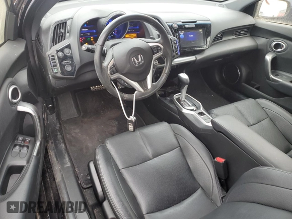 2016 Honda CR-Z EX with VIN JHMZF1D60GS001267, listed as a Copart auction lot 89337465 with 33,415 mi miles and Salvage Title. Bid and sale history available at carsss.com. Image 8.