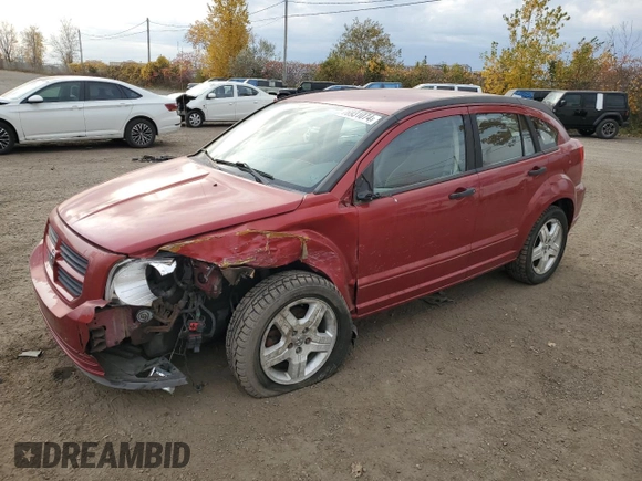 2007 Dodge Caliber SXT z VIN 1B3HB48B07D580803, wystawiony jako Copart lot #76931074 z przebiegiem 146 833 mil mil oraz Szkoda całkowita • Salvage title. Historia ofert i sprzedaży dostępna na DreamBid. Obrazek 1.