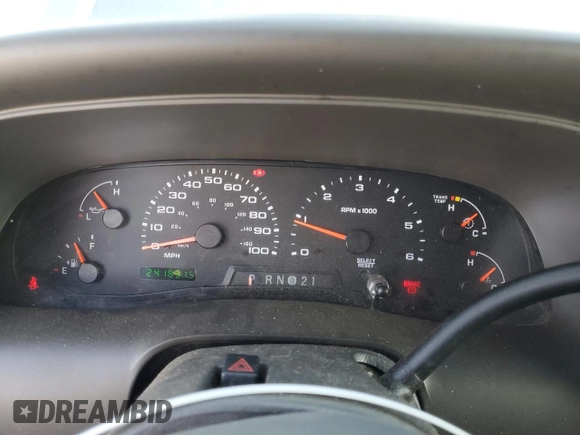 2003 Ford Excursion XLT with VIN 1FMNU41SX3EA99432, listed as a Copart auction lot 46839865 with 241,831 mi miles and Salvage title. Bid and sale history available at DreamBid. Image 9.