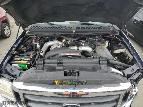 2004 Ford Super Duty F-250 XL with VIN 1FTNX21PX4EB28859, listed as a Copart auction lot 43209385 with 247,021 mi miles and Salvage Title. Bid and sale history available at carsss.com. Image 11.