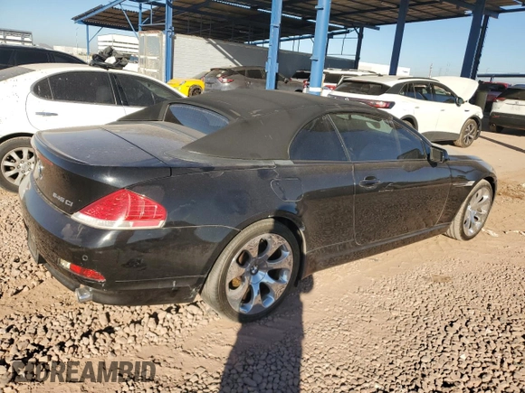 2005 BMW 6 Series 645Ci with VIN WBAEK73445B326867, listed as a Copart auction lot 80793824 with 78,988 mi miles and Clean Title. Bid and sale history available at carsss.com. Image 3.