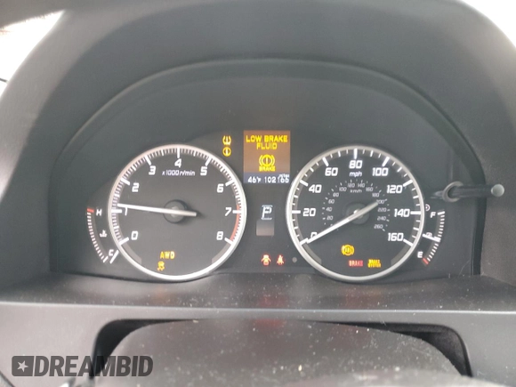 2013 Acura RDX Technology with VIN 5J8TB4H50DL013156, listed as a Copart auction lot 82024414 with 102,166 mi miles and Salvage Title. Bid and sale history available at DreamBid. Image 9.