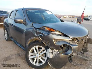 2016 Nissan Juke S with VIN JN8AF5MR1GT607885, listed as a IAAI auction lot 41237148 with 1 mi miles. Bid and sale history available at carsss.com. Image 6.