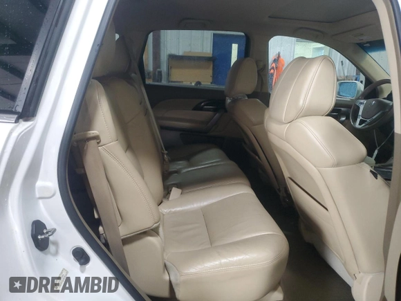 2013 Acura MDX with VIN 2HNYD2H22DH516848, listed as a Copart auction lot 53938695 with 105,633 mi miles and Salvage Title. Bid and sale history available at carsss.com. Image 11.