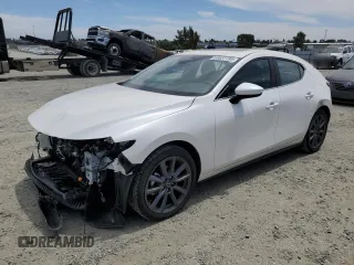 2024 Mazda 3 S Preferred with VIN JM1BPALM3R1652336, listed as a Copart auction lot 63637735 with 6,202 mi miles and Salvage title. Bid and sale history available at DreamBid. Image 1.