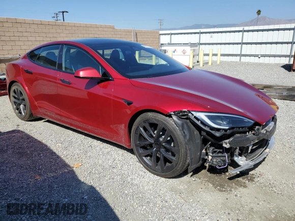 2024 Tesla Model S с VIN 5YJSA1E51RF537362, выставлен на аукционе Copart как лот 46931465 с пробегом 19 467 миль миль и Списание • Salvage title. История ставок и продаж доступна на DreamBid. Изображение 4.