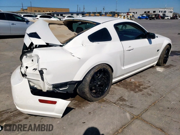 2006 Ford Mustang GT Deluxe z VIN 1ZVFT82H865186270, wystawiony jako Copart lot #49670655 z przebiegiem Nie podano mil oraz Szkoda całkowita • Salvage title. Historia ofert i sprzedaży dostępna na DreamBid. Obrazek 3.