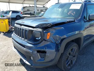2021 Jeep Renegade Latitude with VIN ZACNJDBB1MPM98182, listed as a IAAI auction lot 41676689 with 53,731 mi miles and . Bid and sale history available at DreamBid. Image 6.
