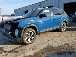 2025 Volkswagen Atlas SE with VIN 1V2DR2CAXSC512985, listed as a Copart auction lot 87933825 with Not provided miles and Salvage title. Bid and sale history available at DreamBid. Image 1.