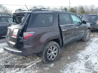 2015 GMC Acadia SLT with VIN 1GKKVRKD2FJ190034, listed as a IAAI auction lot 41466504 with 147,007 mi miles. Bid and sale history available at carsss.com. Image 4.