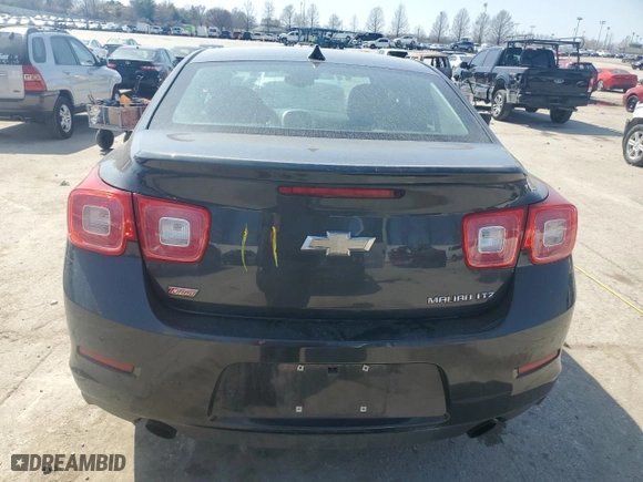2014 Chevrolet Malibu LTZ with VIN 1G11J5SX9EF165261, listed as a Copart auction lot 48725055 with 40,058 mi miles and Salvage Title. Bid and sale history available at carsss.com. Image 6.