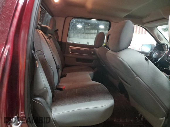 2018 Ram 1500 SLT with VIN 1C6RR7LT9JS337937, listed as a Copart auction lot 47976435 with 75,587 mi miles and Salvage title. Bid and sale history available at DreamBid. Image 10.