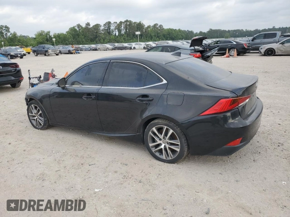 2019 Lexus IS with VIN JTHBA1D23K5092328, listed as a Copart auction lot 53528815 with 34,245 mi miles and Salvage Title. Bid and sale history available at carsss.com. Image 2.