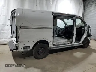 2023 Ford Transit Cargo with VIN 1FTBR1Y81PKB56612, listed as a Copart auction lot 46652685 with Not Provided miles and Salvage Title. Bid and sale history available at DreamBid. Image 3.
