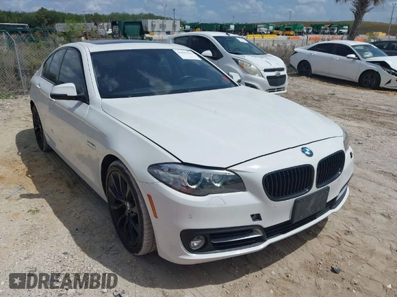 2016 BMW 5 Series 528i xDrive with VIN WBA5A7C59GG146169, listed as a IAAI auction lot 41941330 with 49,732 mi miles. Bid and sale history available at carsss.com. Image 1.