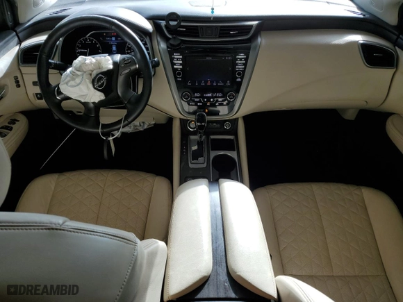 2023 Nissan Murano Platinum with VIN 5N1AZ2DJ8PC100828, listed as a Copart auction lot 48911705 with 44,778 mi miles and Salvage Title. Bid and sale history available at carsss.com. Image 8.