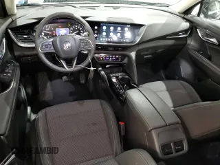 2023 Buick Envision Preferred with VIN LRBAZLR46PD076308, listed as a Copart auction lot 52106045 with 6,558 mi miles and Salvage Title. Bid and sale history available at carsss.com. Image 8.