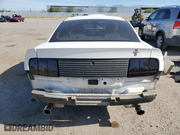 2008 Ford Mustang Deluxe with VIN 1ZVHT80N185201647, listed as a Copart auction lot 53337135 with 168,425 mi miles and Salvage Title. Bid and sale history available at carsss.com. Image 6.