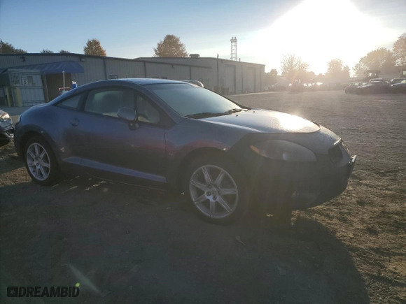 2007 Mitsubishi Eclipse GT with VIN 4A3AK34T47E019813, listed as a Copart auction lot 76297894 with 161714 miles and Clean Title. Bid and sale history available at carsss.com. Image 4.
