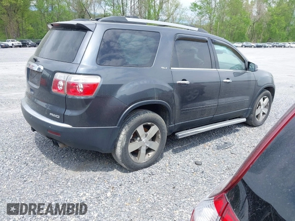 2011 GMC Acadia SLT1 with VIN 1GKKVRED5BJ214252, listed as a IAAI auction lot 42134192 with 181,089 mi miles. Bid and sale history available at carsss.com. Image 4.