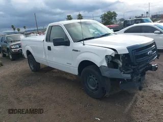 2013 Ford F-150 XL with VIN 1FTNF1CT0DKE46479, listed as a IAAI auction lot 41763524 with 149,677 mi miles. Bid and sale history available at carsss.com. Image 1.