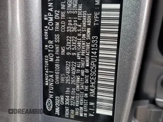2023 Genesis GV80 z VIN KMUHCESC5PU141533, wystawiony jako Copart lot #85426444 z przebiegiem 29 735 mil mil oraz Szkoda całkowita • Salvage title. Historia ofert i sprzedaży dostępna na DreamBid. Obrazek 13.