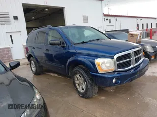 2005 Dodge Durango SLT z VIN 1D4HB48D55F571759, wystawiony jako IAAI lot #42278625 z przebiegiem 277 443 mil mil oraz . Historia ofert i sprzedaży dostępna na DreamBid. Obrazek 1.