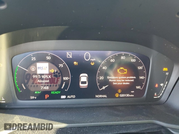 2023 Honda Accord Touring z VIN 1HGCY2F8XPA017103, wystawiony jako Copart lot #55170075 z przebiegiem 20 130 mil mil oraz Szkoda całkowita • Salvage title. Historia ofert i sprzedaży dostępna na DreamBid. Obrazek 9.