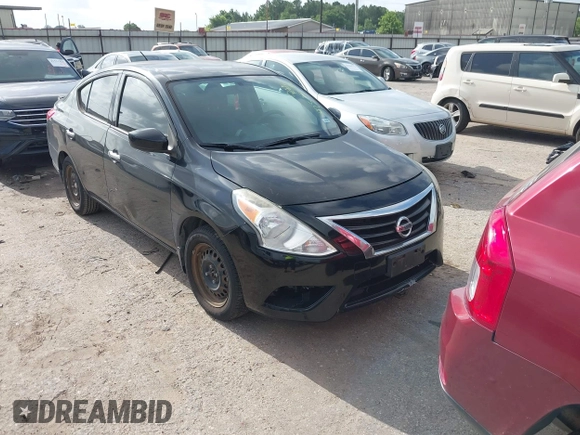 2015 Nissan Versa SV with VIN 3N1CN7AP7FL892104, listed as a IAAI auction lot 42539762 with 96,643 mi miles and . Bid and sale history available at DreamBid. Image 1.