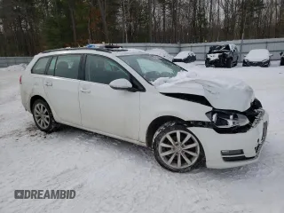 2016 Volkswagen Golf SportWagen TSI S with VIN 3VWC17AU8GM519211, listed as a Copart auction lot 44466655 with 168,802 mi miles and Salvage Title. Bid and sale history available at carsss.com. Image 4.