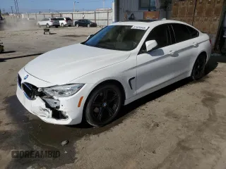 2015 BMW 4 Series 428i z VIN WBA4A9C5XFGL85882, wystawiony jako Copart lot #57434445 z przebiegiem 145 765 mil mil oraz Szkoda całkowita • Salvage title. Historia ofert i sprzedaży dostępna na DreamBid. Obrazek 1.