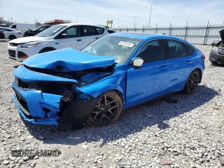 2022 Honda Civic Sport Touring z VIN 19XFL1H80NE016781, wystawiony jako Copart lot #53162565 z przebiegiem Nie podano mil oraz Szkoda całkowita • Salvage title. Historia ofert i sprzedaży dostępna na DreamBid. Obrazek 1.