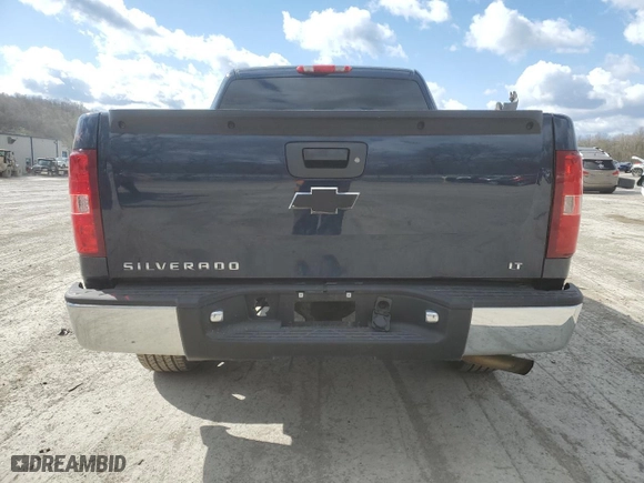 2007 Chevrolet Silverado 1500 LT w/1LT with VIN 3GCEK13M97G553255, listed as a Copart auction lot 52851025 with 159,552 mi miles and Salvage Title. Bid and sale history available at carsss.com. Image 6.