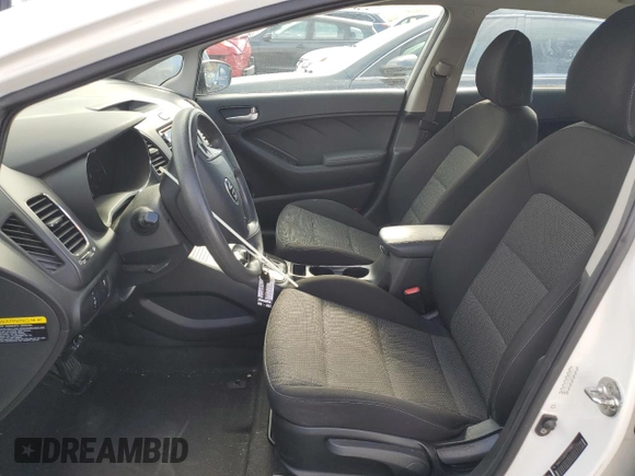 2018 Kia Forte LX with VIN KNAFK5A88J5772981, listed as a Copart auction lot 76985474 with 93,199 mi miles and Salvage Title. Bid and sale history available at carsss.com. Image 7.