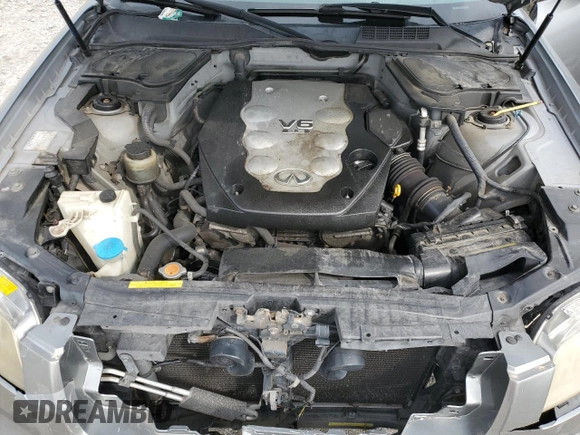 2005 Infiniti FX with VIN JNRAS08W65X207997, listed as a Copart auction lot 58434895 with 214,827 mi miles and Salvage title. Bid and sale history available at DreamBid. Image 12.