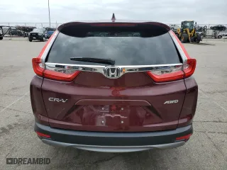 2019 Honda CR-V EX with VIN 2HKRW2H52KH661102, listed as a Copart auction lot 52445525 with 28,240 mi miles and Salvage Title. Bid and sale history available at carsss.com. Image 6.